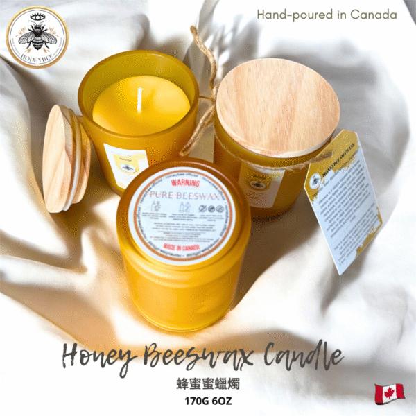 Honey Beeswax Candle 170g