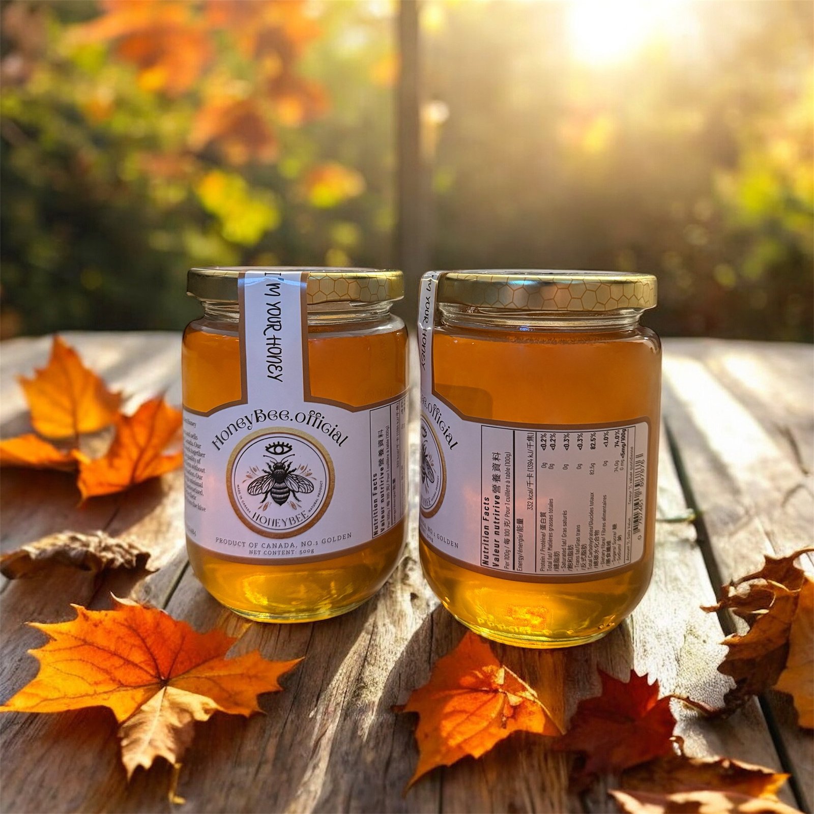 Golden Honey 500g - Image 3